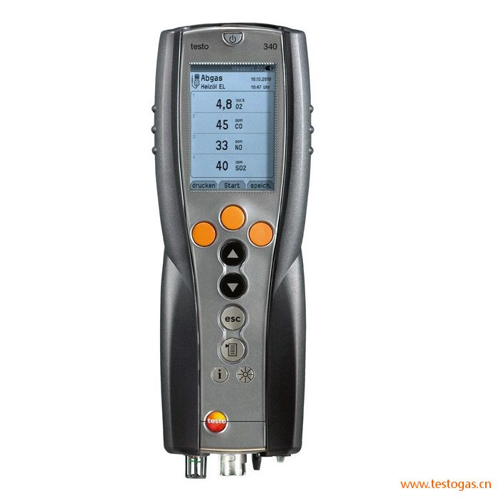 0632 3341testo340烟气分析仪蓝色新版 0632 3341testo340烟气分析仪蓝色新版